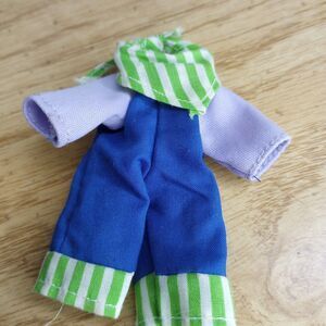 vtg 1980s Strawberry Shortcake Huckleberry Pie's Overalls - CLOTHES ONLY